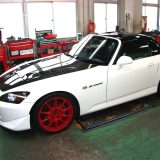 S2000[AP2] WORK MCO RACING TYPE-CS ホイール交換・取付