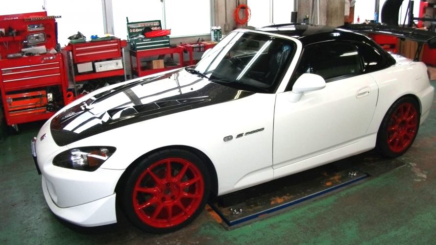 S2000[AP2] WORK MCO RACING TYPE-CS ホイール交換・取付