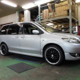 マツダMPV[LW3W/LW5W/LY3P] ラルグス車高調の取付け