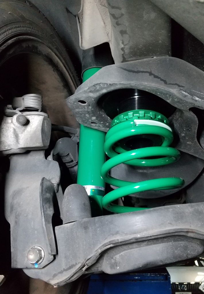 マツダスピードアクセラ[BK3P] TEIN ストリートアドバンスZ 取り付け │ KTS BLOG