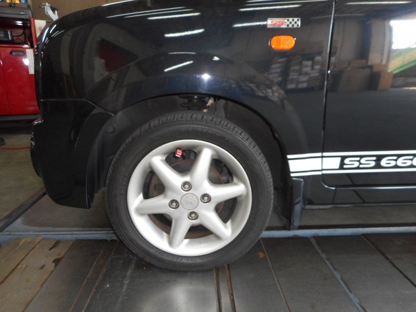 ラパンhe21sにクスコのストリートzero車高調の取付 Kts Blog
