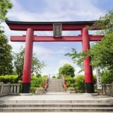 亀戸天神社で厄払い