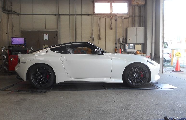 RZ34　アラゴスタタイプE車高調交換