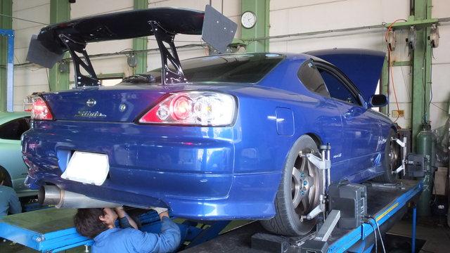 シルビア[S15] KTSオリジナル車高調SC-β取り付け – KTS オンラインショップ
